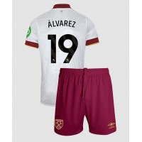 Stroje piłkarskie West Ham United Edson Alvarez #19 Koszulka Trzeciej dla dzieci 2024-25 Krótki Rękaw (+ szorty)